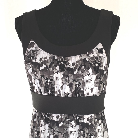 ☀️🎉HP!🎉 ANN TAYLOR LOFT Floral Sleeveless Dress, Size Small - Picture 2 of 6